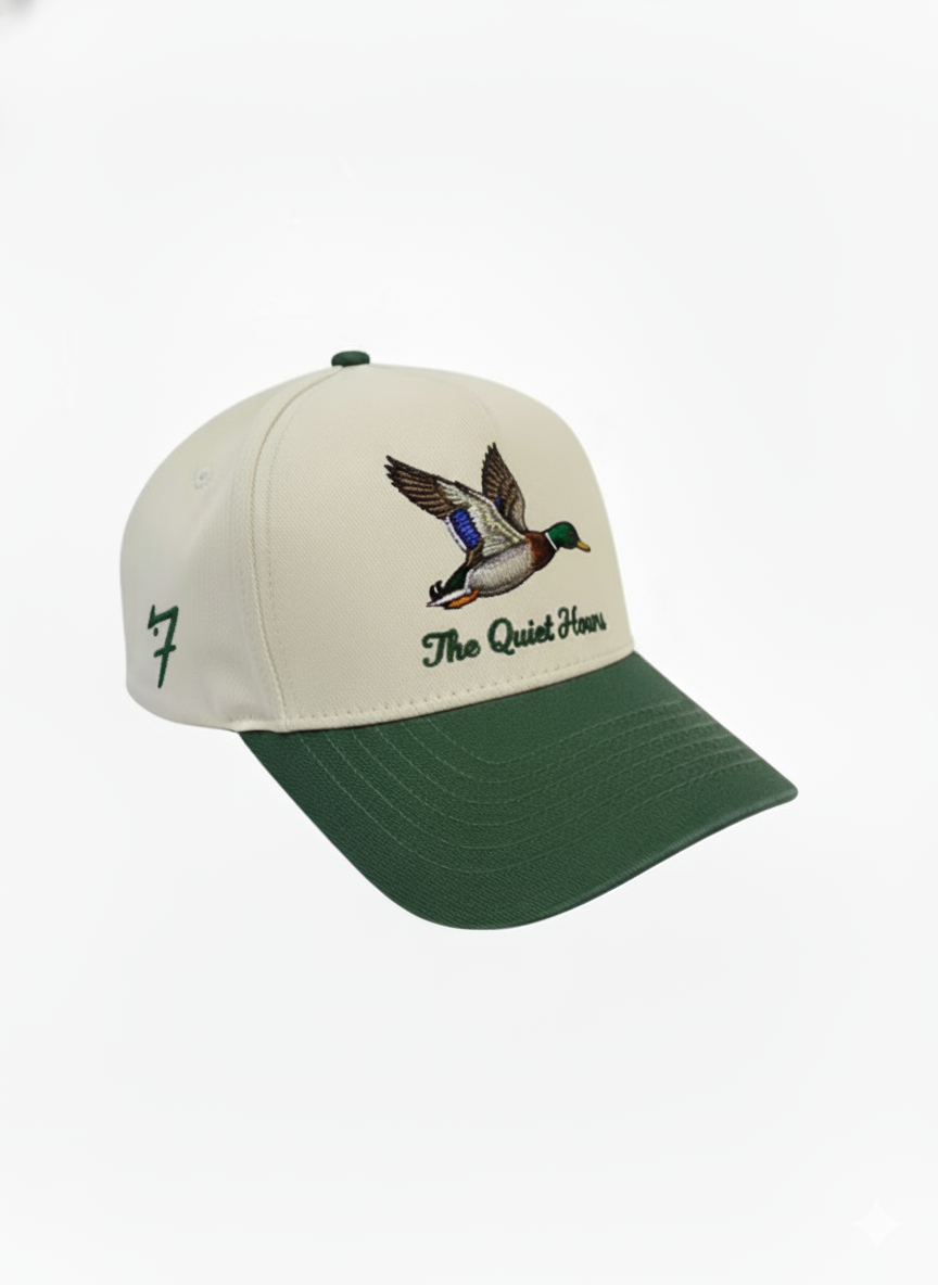 Quiet Hours Vintage Baseball Cap - Mallard edition